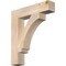 Ekena Millwork Imperial Block Smooth Bracket, Douglas Fir, 5 1/2"W x 28"D x 32"H BKT06X28X32IMP05SDF - alternate 1